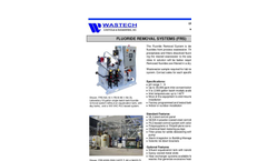Fluoride Removal Systems - Brochure