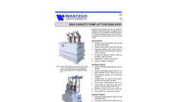 High Capacity Pump Lift Stations (HCPLS) - Brochure