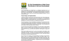 Nitrate and Perchlorate Case Study