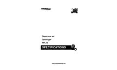 Powerlink - Model PPL10 - Agriculture Diesel Generator Brochure