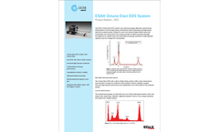 Gatan - Model Octane - Energy Dispersive X-Ray Spectroscopy (EDS) - Brochure