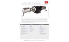LaserGas - Model III SP CO - Compact Combustion Analyzer System Datasheet