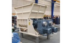 Bema - Model 32433 – AR730522 - 2-Screw Crusher – Special Filler Hopper for Processing Gypsum Waste
