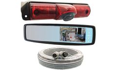 MOR-Vision - Model STSK4535 - GM/CHEVY Rear High Mount Backup Camera Kit