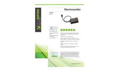 Accsense - Model EC-1V - Single Phase Voltage Logger - Datasheet