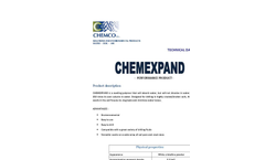 Chemco - Model Chemexpand - Swelling Polymer - Brochure