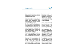 BTA International GmbH Company Profile Brochure