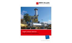 BBM - Engine Exhaust Silencers - Brochure