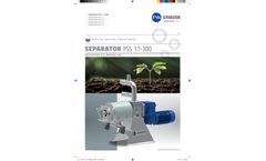 FAN - Model PSS 1.1-300 - Press Screw Separator  - Brochure