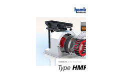 Hombak - Model Type HMR - Knife Ring Flaker - Brochure