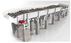 Hombak - Model Type HFA - Feeding Conveyor