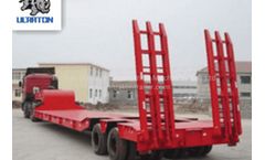 Low Bed Semi Trailer