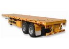 Foshan - 2 Axles 20Ft Flatbed Container Transport Semi Truck Trailer