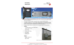 MCZ - Model EasyPM - Dust Analyser  - Brochure