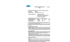 Northern Filter - Well Pack Gravel Filter Media - Safety and Data Sheet