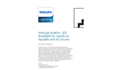 Philips - Model LuxSpace - Accent Performance Adjustable Downlights - Brochure