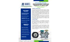 CCC - Model VI-200 & VI-600 - Replacement Venturi Inserts - Brochure