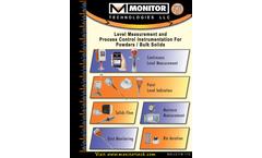 Monitor Technologies Products Catalog