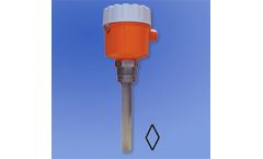 DuraVibe - Model PZP - Vibratory Level Sensor - Diamond Shaped Probe for Powders & Bulk Solids