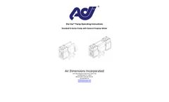 Dia-Vac - Model B-Series - Double Head General Purpose Pump- Brochure