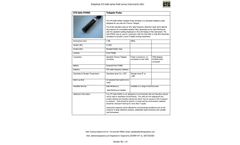 STS - Model Safe-FH40G Telepole - Simulated Radiation Meter/Probe - Brochure