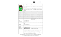 STS Safe-RadEye - Model G-10 - Simulated Survey Meter - Datasheet