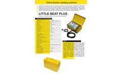 STP Acuster - Model Little Beat Plus - Electrofusion Welding Machine - Brochure