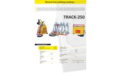 STP Acuster - Model Track 250 - Manual Butt-Welding Machine -Brochure
