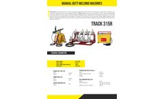 STP Acuster - Model Track 315R - Manual Butt-Welding Machine - Brochure