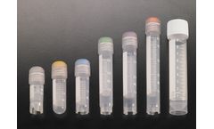 Cryovial - Model T310 - External Thread Design With Silicone Washer Seal