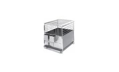 Avian - Suspended Pigeon Cages with Removable Collection Pans