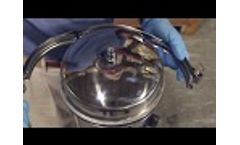 How to Change the Bag in a Bag Filter Housing (Stainless Steel - Banded Clamp Lid - #2 Size) - Video