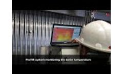 ProTIR system - Temperature monitoring inside boilers Video
