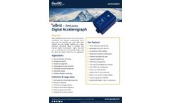 GeoSIG - Model albris - GMS Series - Digital Accelerograph System - Brochure