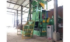 TUMBLE BELT SHOT BLASTING MACHINE