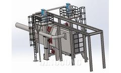TUNNEL TYPE SHOT BLASTING MACHINE