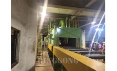 ROLLER CONVEYOR SHOT BLASTING MACHINE