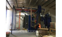 Qinggong - Model QGH - Hanger Type Shot Blasting Machine