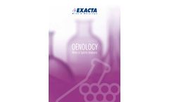 Wine & Beverage - Oenology - Products Details - Brochure