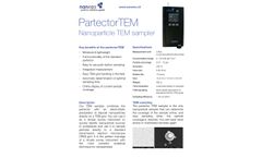PartectorTEM Nanoparticle TEM Sampler - Brochure