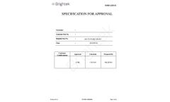 Brightek - Model 6SC3535VGBC1MCK3 - Ambient Lighting Specifications Sheet