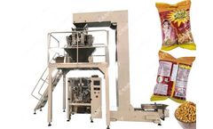 Cankey - Model CK-A14-1.6 & CK-LK520 - Automatic Namkeen Mixture Packing Machine