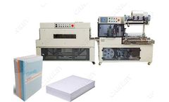 Cankey - Model CK-FL450 & CK-BS4525LA - Heat Shrink Wrap Tunnel Machine for Books