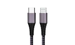 KAL020 023 PD 3A Fast Charger Cable Lightning to Type C Nylon Braided Data Cable for iphone 8 X Xr