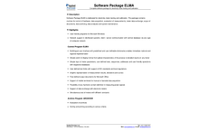 Applied Precision - Version ELMA - Complete Software Package Brochure