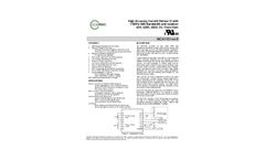 Aceinna - Model MCA1101-50-5 - Fixed Gain Output Current Sensors Brochure