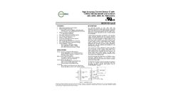 Aceinna - Model MCR1101-50-5 - Ratiometric Output Current Sensor Brochure