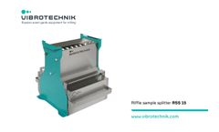 Vibrotechnik - Model RSS 15 - Riffle sample splitters