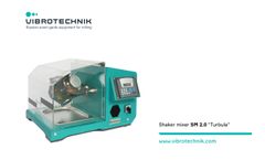 Vibrotechnik - Model SM 2.0 «Turbula» - Laboratory  Shaker Mixers