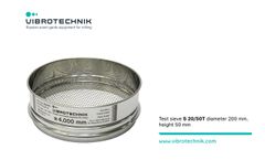 Vibrotechnik - Model S 20/50T - Laboratory Test Sieve
